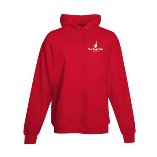 Hanes® Ecosmart® Pullover Hooded Sweatshirt Custom Hoodie Soft