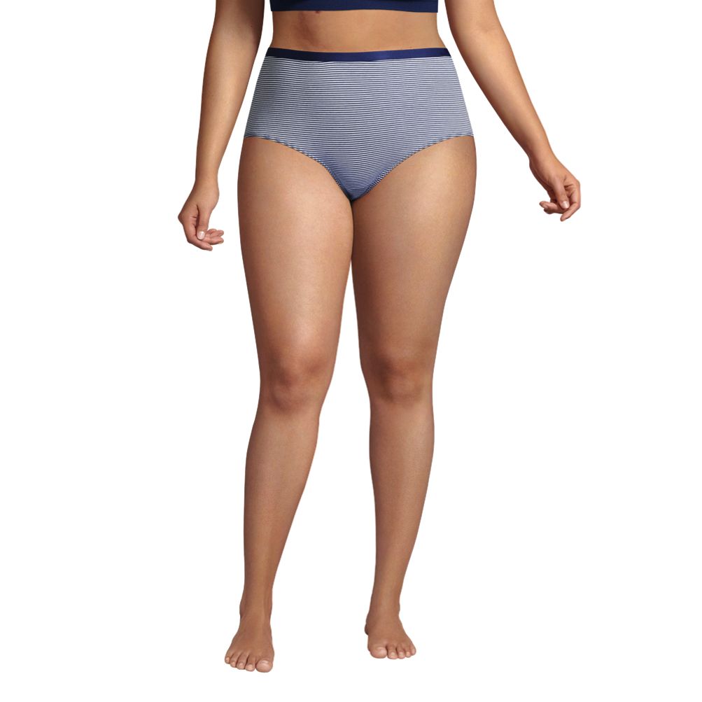 Low-Rise Soft-Knit No-Show Hipster Underwear for Women