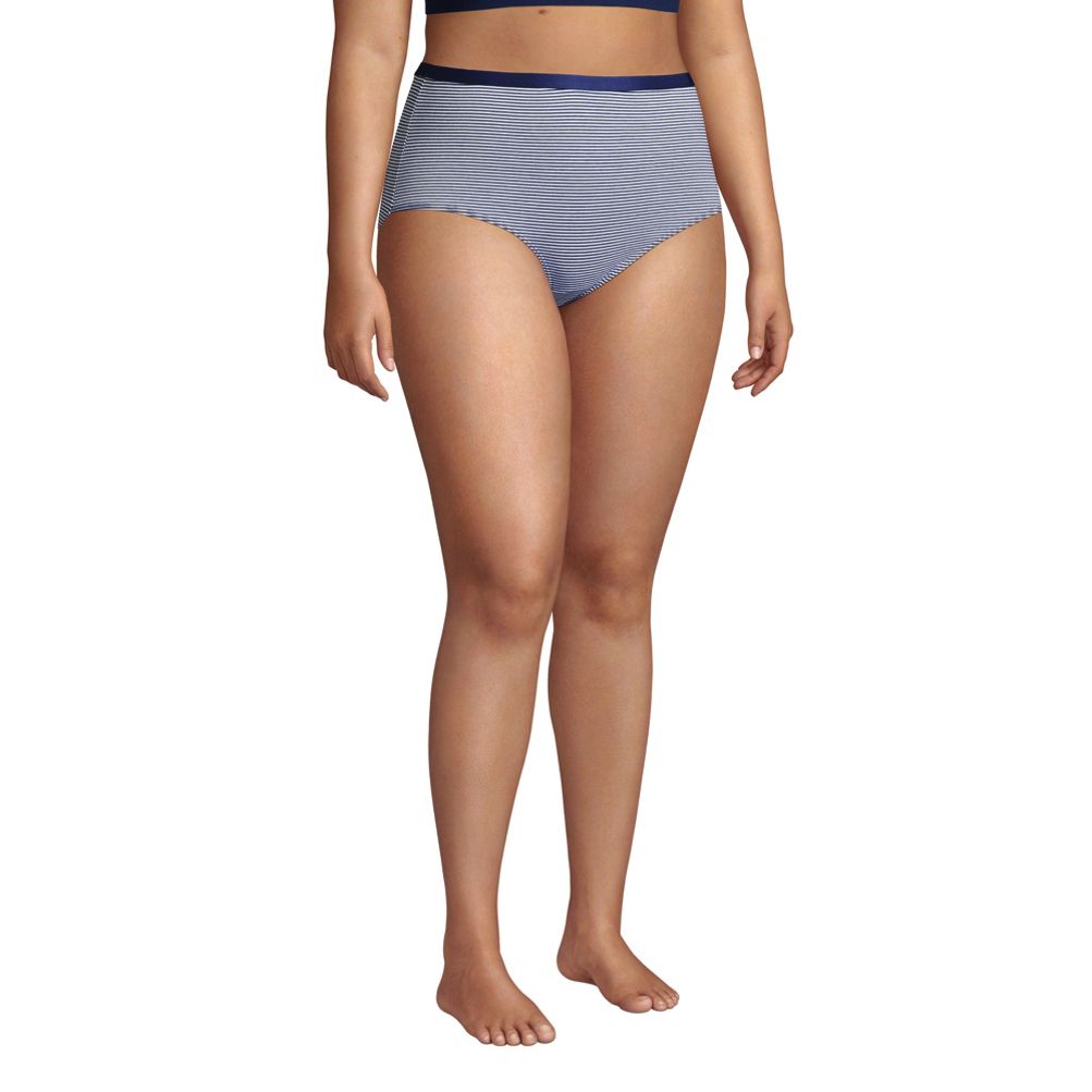Comfort Choice Womens Teal Blue 2 Pack Stretch Microfiber Brief