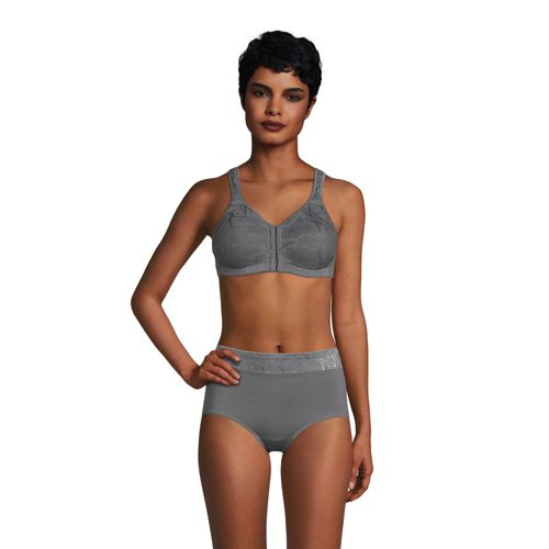 Women's Jacquard Hook Front Closure Bra - image 2