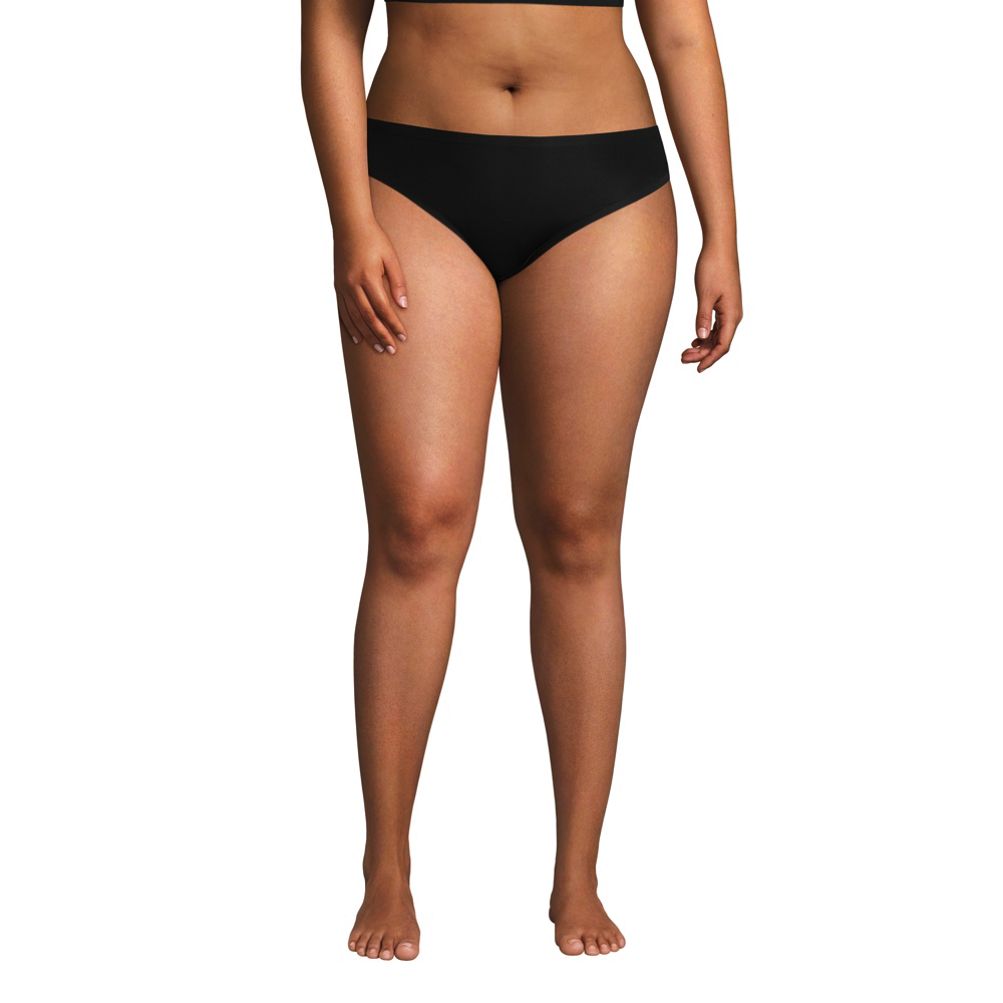 INVISIBLES Black seamless high waisted briefs