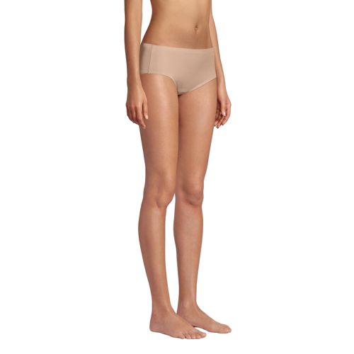 Lands' End Women's Seamless Mid Rise High Cut Brief Underwear - 3 Pack -  X-small - Deep Sea Navy 3pk : Target