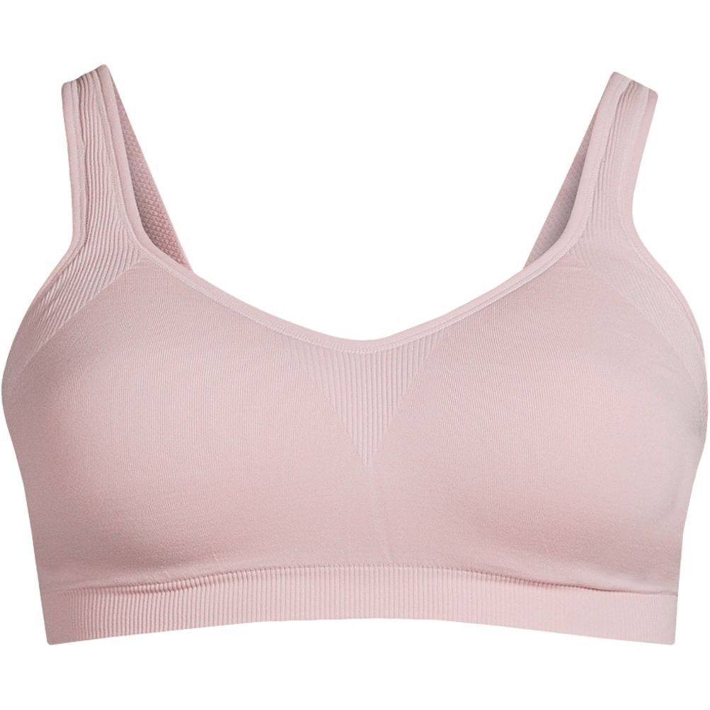 Seamless Tube Top Bra (with Clear Straps) | by Pin Straps White