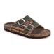 Muk Luks Women's Valerie Terra Turf Slip On Sandals, Front