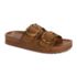 Muk Luks Women's Grand Cayman Buckle Slip On Sandals, Front