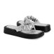 Muk Luks Women's Club Miami Metallic Platform Sandals, alternative image