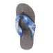 Muk Luk Women's Sand Castle Tie Dye Flip Flop Sandals, alternative image