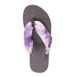 Muk Luk Women's Sand Castle Tie Dye Flip Flop Sandals, alternative image