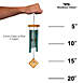 Woodstock Chimes Encore Chimes of Mars Wind Chime with Removable Windcatcher, alternative image