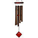 Woodstock Chimes Encore Chimes of Pluto Wind Chime with Removable Windcatcher, Front