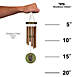 Woodstock Chimes Habitats Owl Wind Chime with Removable Windcatcher, alternative image