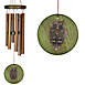 Woodstock Chimes Habitats Owl Wind Chime with Removable Windcatcher, Front