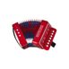 Woodstock Chimes Kids Accordion Musical Instrument, Front