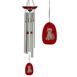 Woodstock Chimes Pet Memorial Wind Chime with Removable Windcatcher, Front
