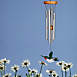 Woodstock Chimes Hummer Wind Chime with Hummingbird Windcatcher, alternative image