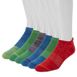 Muk Luks Men's 6 Pack Cotton Blend Ankle Sport Socks, alternative image