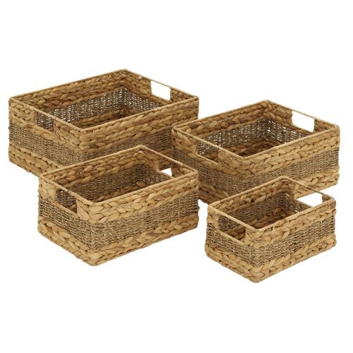 Seagrass Baskets With Handles Lands' End
