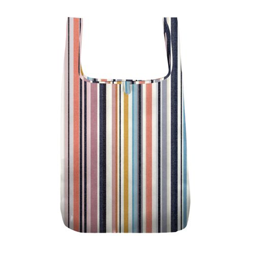 Beautiful Rainbow Stripe Travel Bag or Purse; Waterproof Fabric