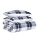 Cannon Cozy Teddy Plaid Print Comforter Set, Front