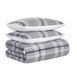 Cannon Cozy Teddy Plaid Print Comforter Set, Front