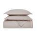 Charisma 310 Thread Count Classic Dot Print Cotton 3 Piece Duvet Cover Set, Front