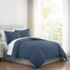 Charisma 310 Thread Count Solid Cotton 3 Piece Duvet Cover Set, alternative image