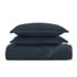 Charisma 310 Thread Count Solid Cotton 3 Piece Duvet Cover Set, Front
