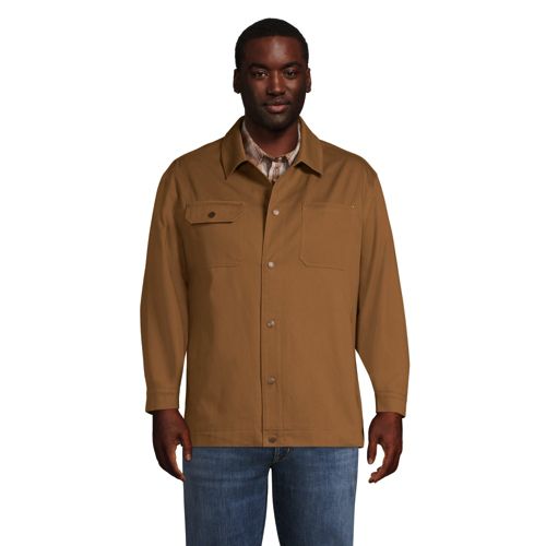 Blake Shelton x Lands' End Men's Cotton Lined Chore Utility Jacket