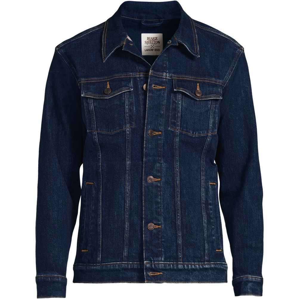 Lands end hot sale denim jacket