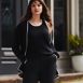 Women's Fine Gauge Cotton Cardigan and Tank Sweater Set, alternative image