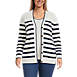 Women's Plus Size Fine Gauge Cotton Cardigan and Tank Sweater Set, Front