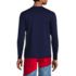 Men's Tall SunShade UPF 50 Long Sleeve Swim Tee Cooling Rash Guard, Back