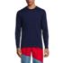 Men's Tall SunShade UPF 50 Long Sleeve Swim Tee Cooling Rash Guard, Front