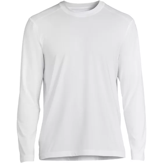 Men's Big and Tall SunShade UPF 50 Long Sleeve Swim Tee Rash Guard - primary