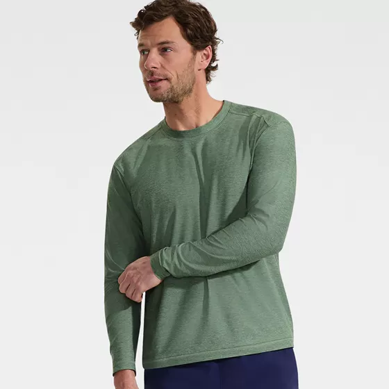 Men's SunShade UPF 50 Long Sleeve Swim Tee Rash Guard - primary