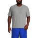 Men's Big and Tall Short Sleeve UPF 50 Swim Tee Rash Guard, Front