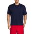 Men's Big and Tall SunShade UPF 50 Short Sleeve Swim Tee Cooling Rash Guard, Front
