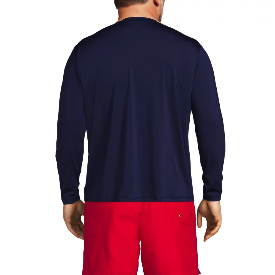 Men's Sunshade UPF 50 Long Sleeve Swim Tee Rash Guard view 4