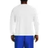 Men's Big and Tall SunShade UPF 50 Long Sleeve Swim Tee Cooling Rash Guard, Back