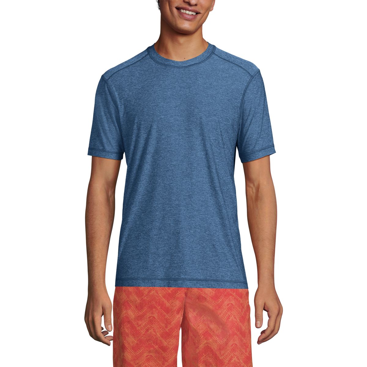 Men's Short Sleeve UPF 50 Swim Tee Rash Guard
