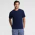 Men's SunShade UPF 50 Short Sleeve Swim Tee Rash Guard, Front