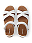 Sandales Confort Compensées en Cuir, Femme Pied Standard image number 1