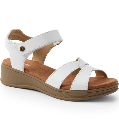 Lands end best sale wedge sandals