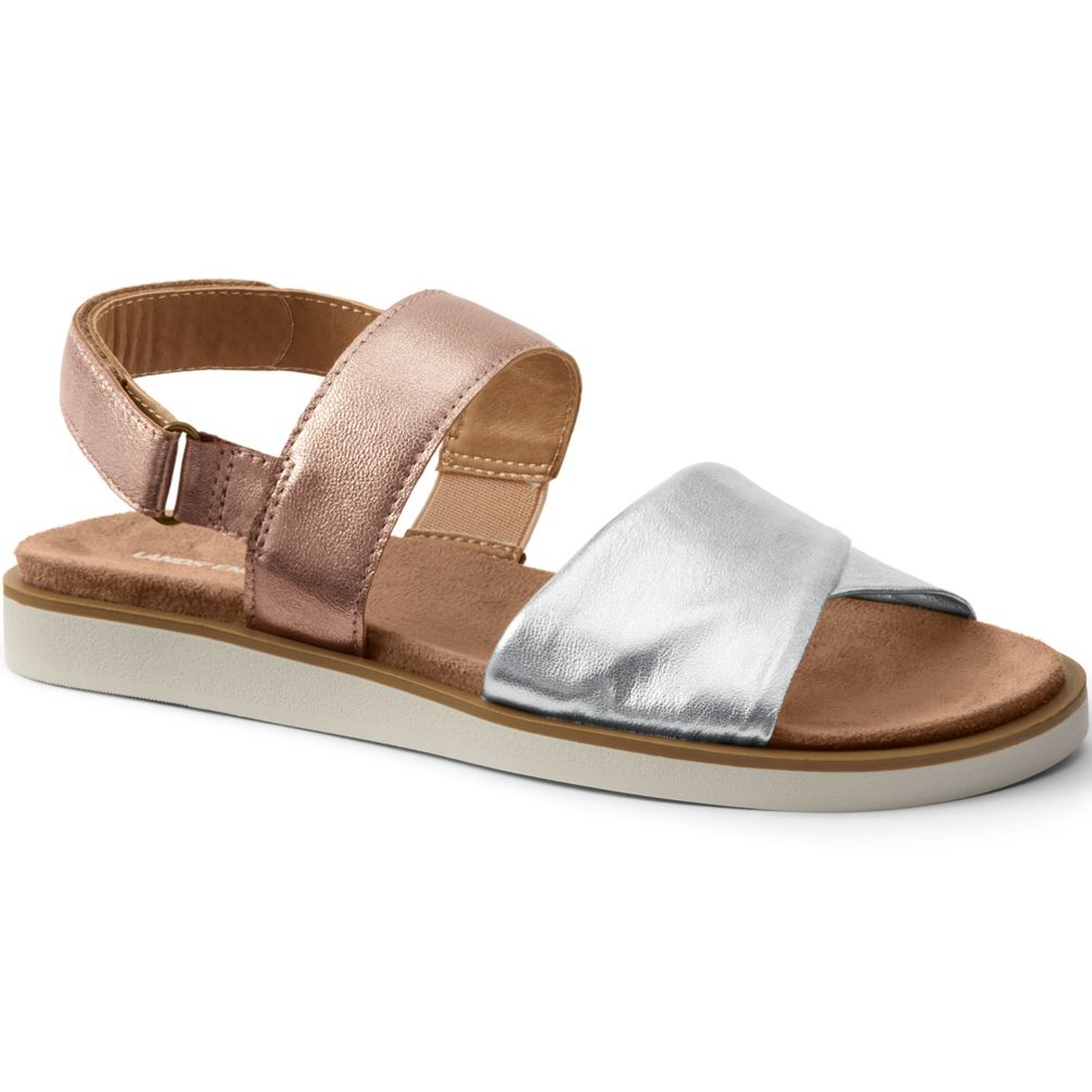 Double strap flat online sandals