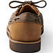 Men's Comfort Casual Suede Leather Boat Shoes, Back
