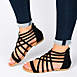 Journee Collection Women's Hanni Strappy Gladiator Sandals, alternative image