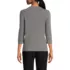 Women's Cotton Modal 3/4 Sleeve Cable Cardigan Sweater, Back