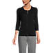 Women's Cotton Modal 3/4 Sleeve Cable Cardigan Sweater, Front