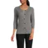 Women's Cotton Modal 3/4 Sleeve Cable Cardigan Sweater, Front