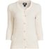 Women's Cotton Modal 3/4 Sleeve Cable Cardigan Sweater, Front